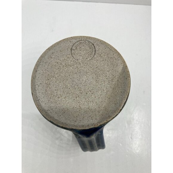 Lannock Pottery Navy Blue and Brown Mug - Picture 9 of 10